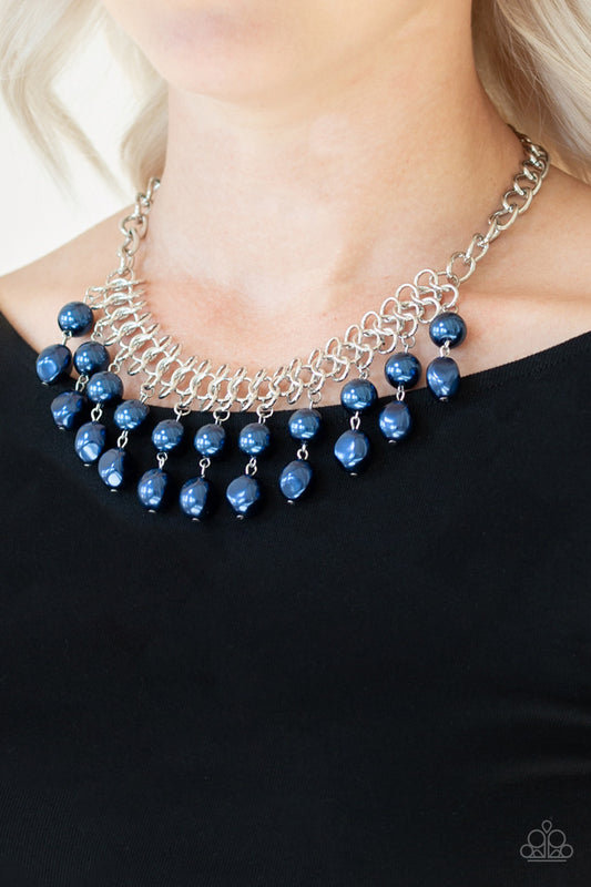 5th Avenue Fleek - Blue Necklace ✨ Paparazzi Accessories
