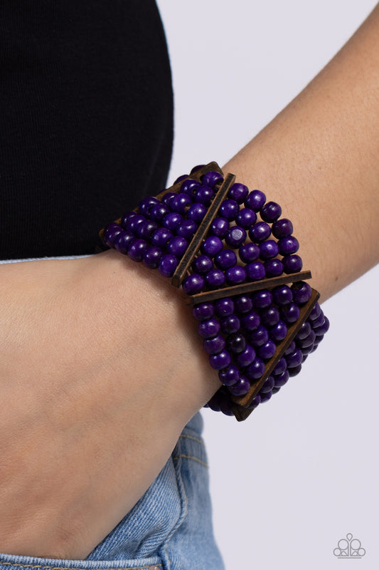 Way Off TROPIC - Purple Bracelet ✨ Paparazzi Accessories