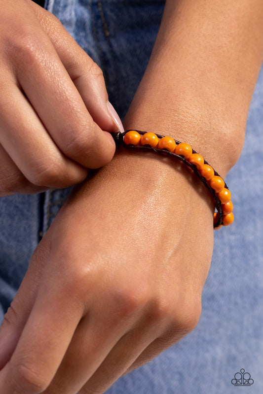 Epic Explorer - Orange Bracelet ✨ Paparazzi Accessories