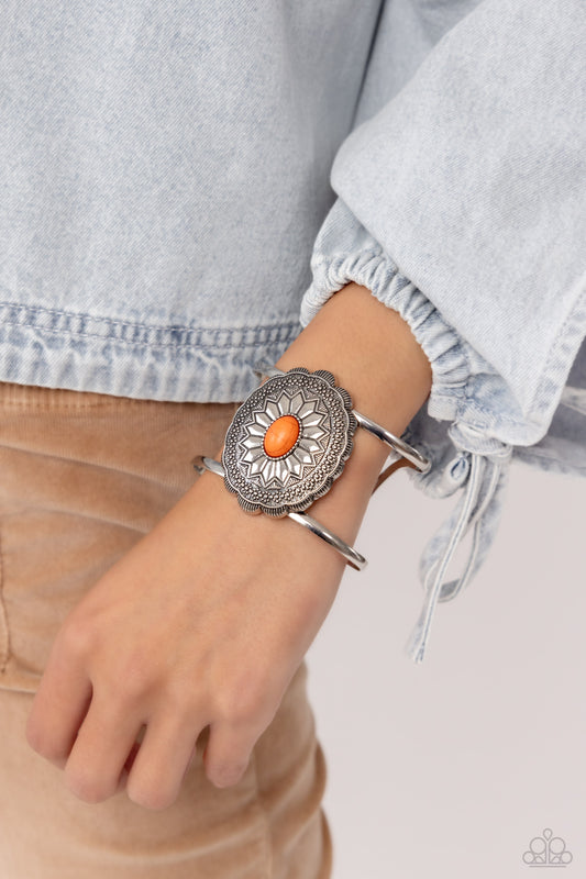 Mirage Magnificence - Orange Bracelet ✨ Paparazzi Accessories