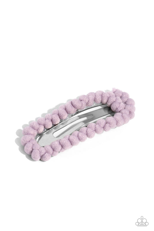 bubble-gum-bubbly-purple-hair clip-paparazzi-accessories