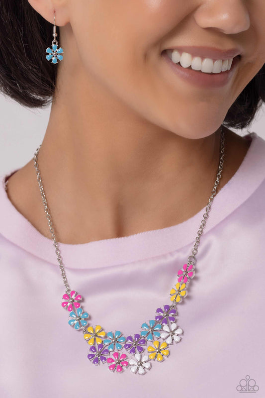 Floral Fever - Multi Necklace ✨ Paparazzi Accessories