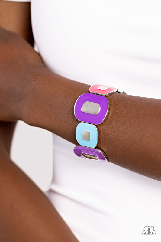 Painted Pairing - Purple Bracelet ✨ Paparazzi Accessories