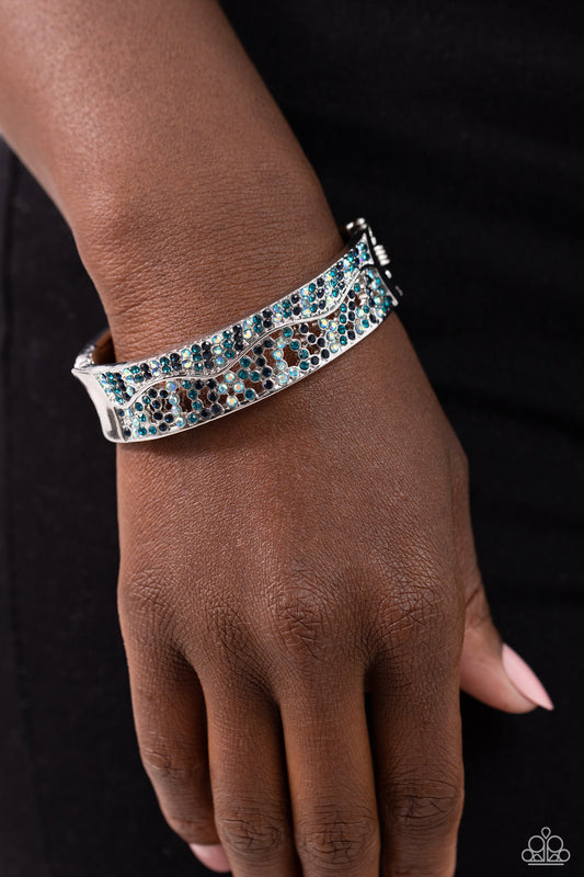 Wavy Whimsy - Blue Bracelet ✨ Paparazzi Accessories