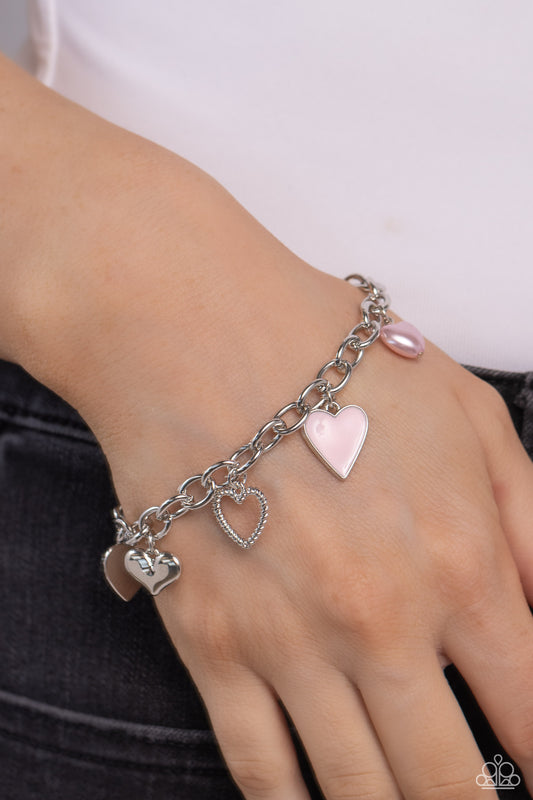 Diverse Dalliance - Pink Bracelet ✨ Paparazzi Accessories