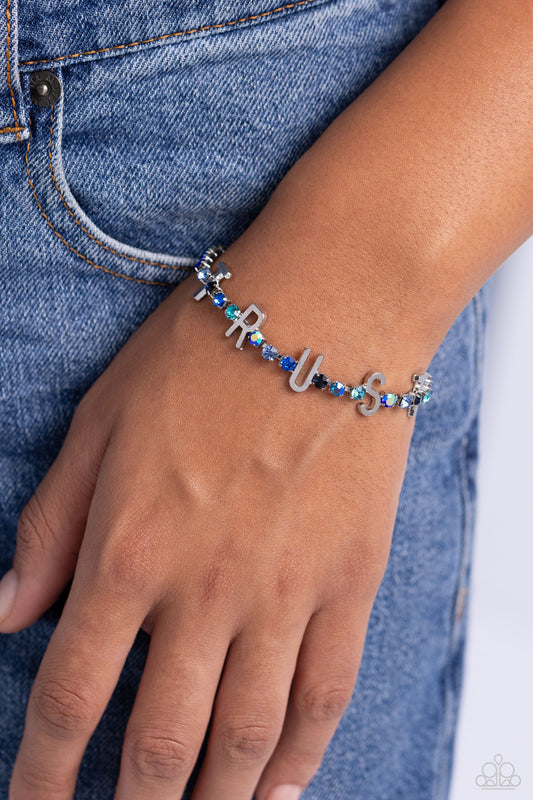 I Will Trust In You - Blue Bracelet ✨ Paparazzi Accessories
