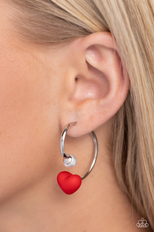Romantic Representative - Red Earrings ✨ Paparazzi Accessories