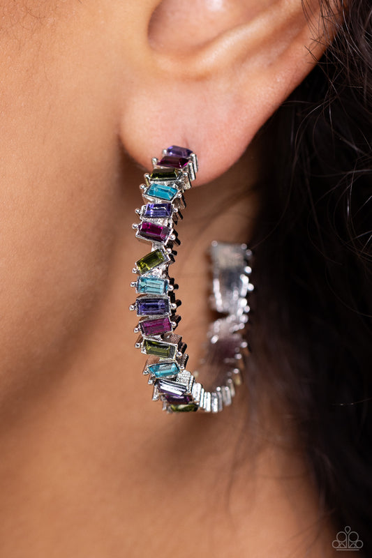 Effortless Emeralds - Multi Earrings ✨ Paparazzi Accessories
