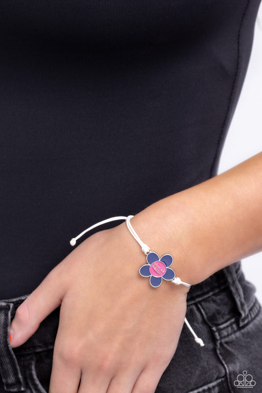 Choose Cheer - Blue Bracelet ✨ Paparazzi Accessories